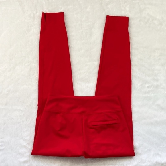 Like New Hibiscus Red Athleta Wander Slim Ankle Pant, Size 8T - Picture 5 of 11